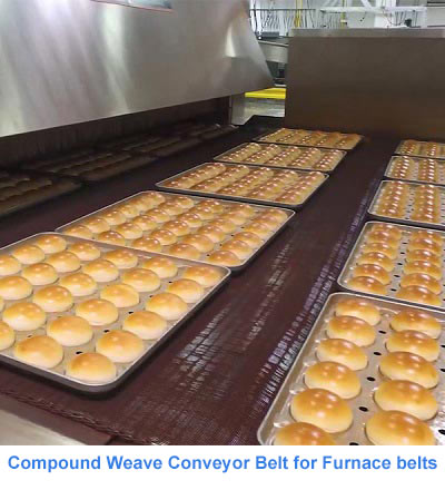 Compound Weave Conveyor Belts for Baking