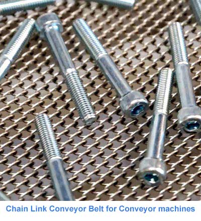 Chain Link Conveyor Belt for Conveyor machines
