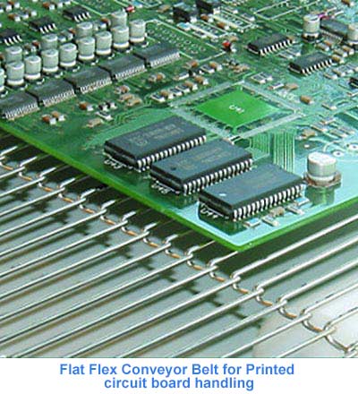 Flat Flex Conveyor Belt for Printed circuit board handling