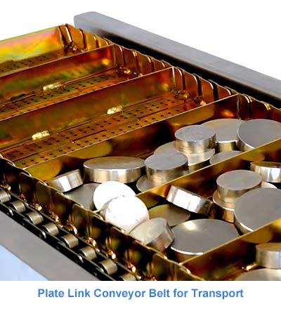 Plate Link Conveyor Belt for Transport 