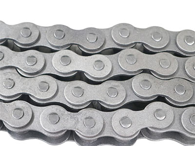Riveted pin roller chain