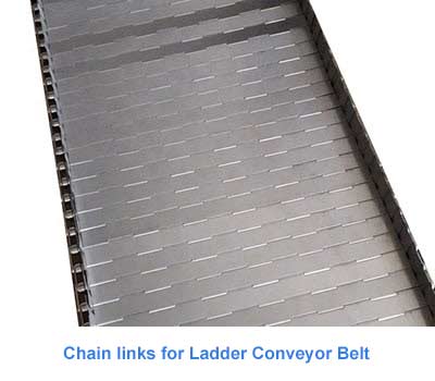 Chain links for Ladder Conveyor Belt