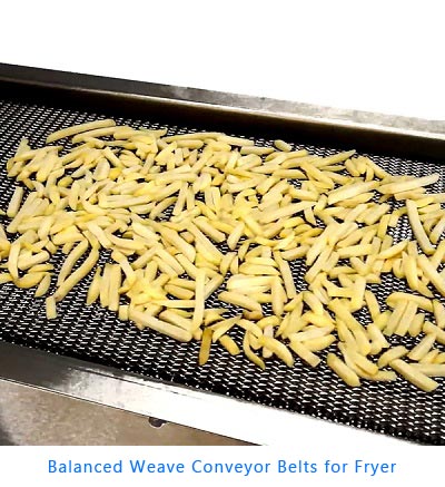 Balanced Spiral Woven Conveyor Belts