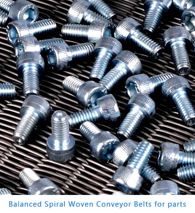 Balanced Spiral Woven Conveyor Belts