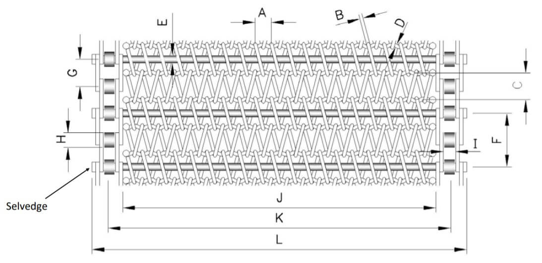 Balanced Woven Conveyor Belt with Chain Edge Quotation Balanced Woven Conveyor Belt with Chain Edge Quotation