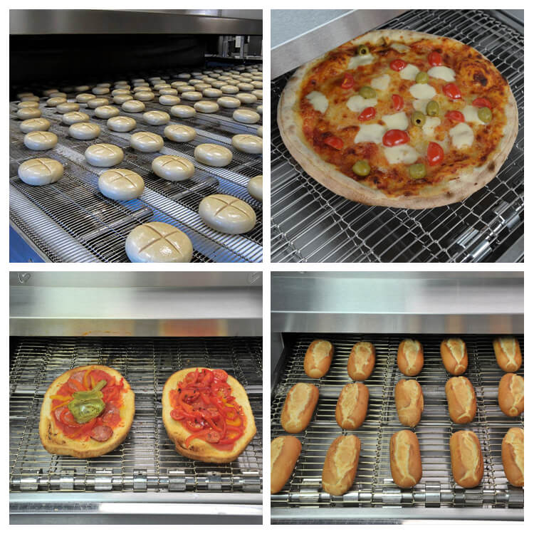 Wide application of Flat Flex Conveyor Belts in air ventilated tunnel oven