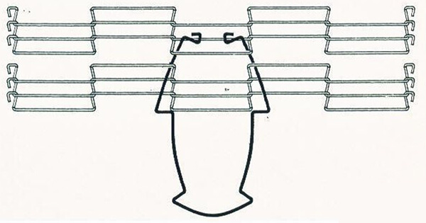 Wire Mesh Belt Flat Flex Belt Joining with Full Strand Weaving