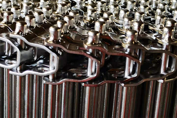 1000 meters Ladder conveyor belt with U-shaped links shipped to Colombia