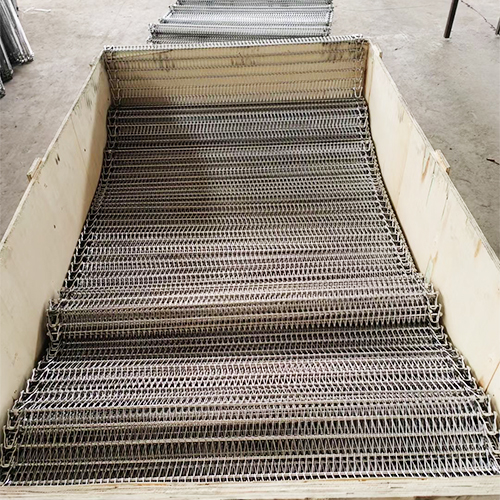 1200m Spiral freezer belt shipped to Korea