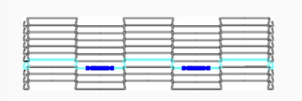 Flat Flex Conveyor Belt Endless Connection with Steel Tube Flat Flex Conveyor Belt Endless Connection with Steel Tube