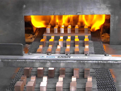  wire mesh belt used for Nitriding and Carburizing