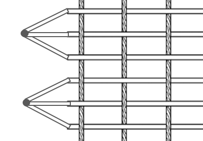 Woven Rod Bar Conveyor Belts
