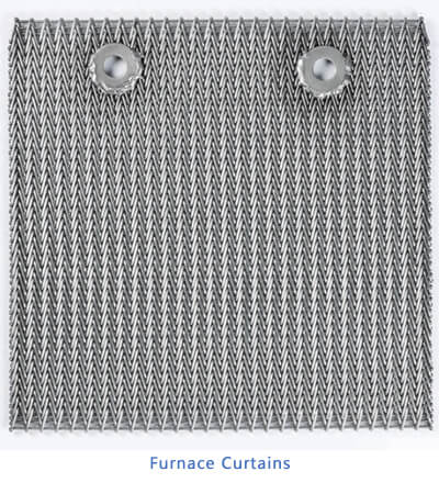 Compound Weave Conveyor Belt for Furnace Curtains