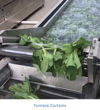 Chain Link Conveyor Belt for Washing