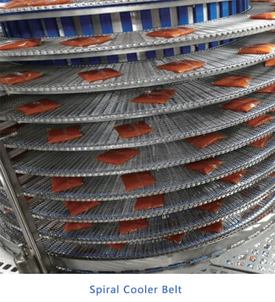 Spiral Cooler Belt