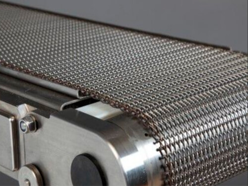 Friction Drive Balanced Spiral Woven Conveyor Belts