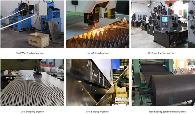 Metal Conveyor Belts Making Equipment