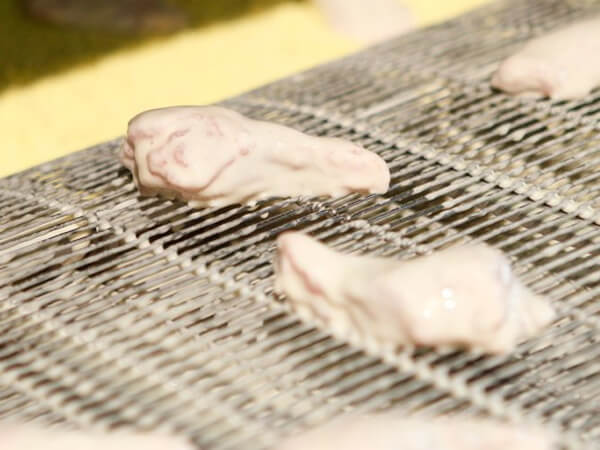 Flat Flex Conveyor Belts for Tempura Batter