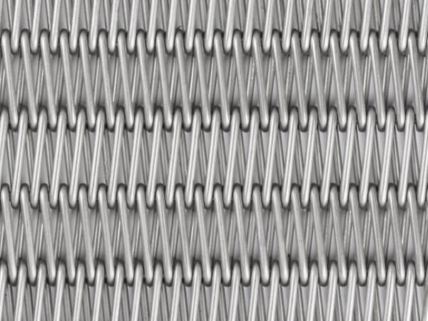 Standard balanced Spiral Woven Belt with straight cross wire