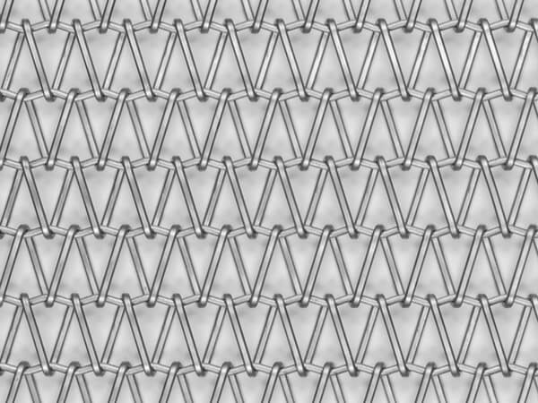 Spiral wire link belt with flat spiral wire