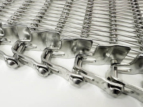 Spiral Freezer Belts with Side guards
