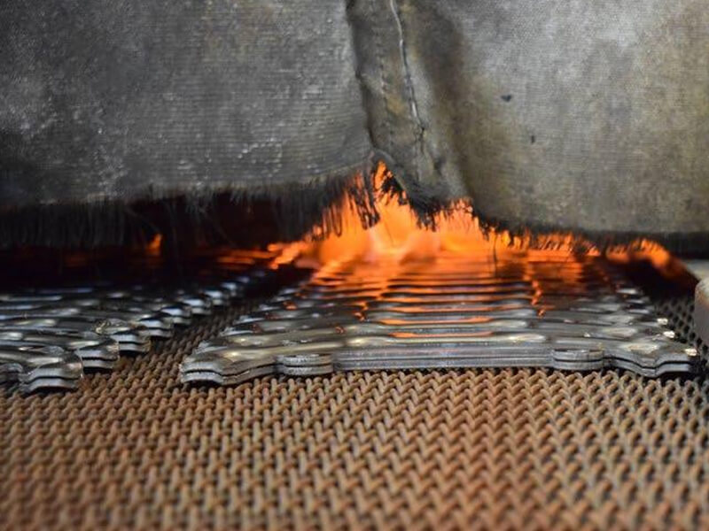 Wire Mesh Belts for Heat Treatment